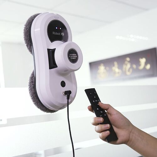 Robot X5 Window Cleaner - Remote Control, Phone…