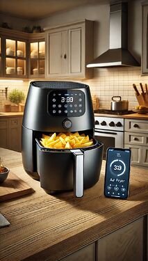 Crispy, delicious food made EASY! This smart air…